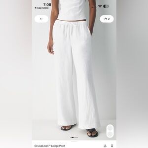 Aritzia CruiseLinen Lodge Pants